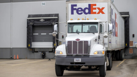 Fedex Settles With New York City Over Illegal Shipments of Cigarettes Fedex Truck Loading Metropolitan Airport News