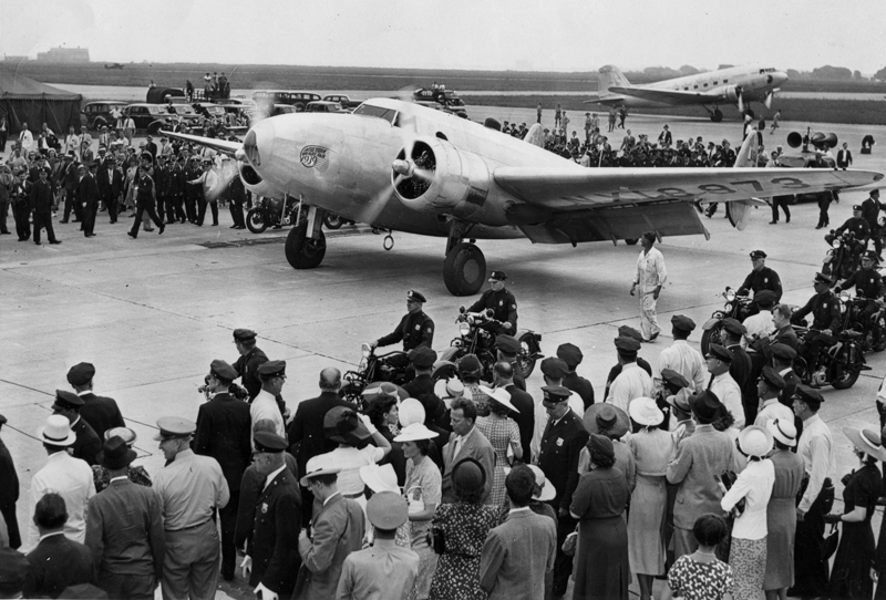 Floyd Bennett Field Howard Hughes flight, 1939 NY World’s Fair 4-5-1939