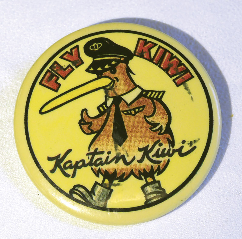 Fly Kiwi Button