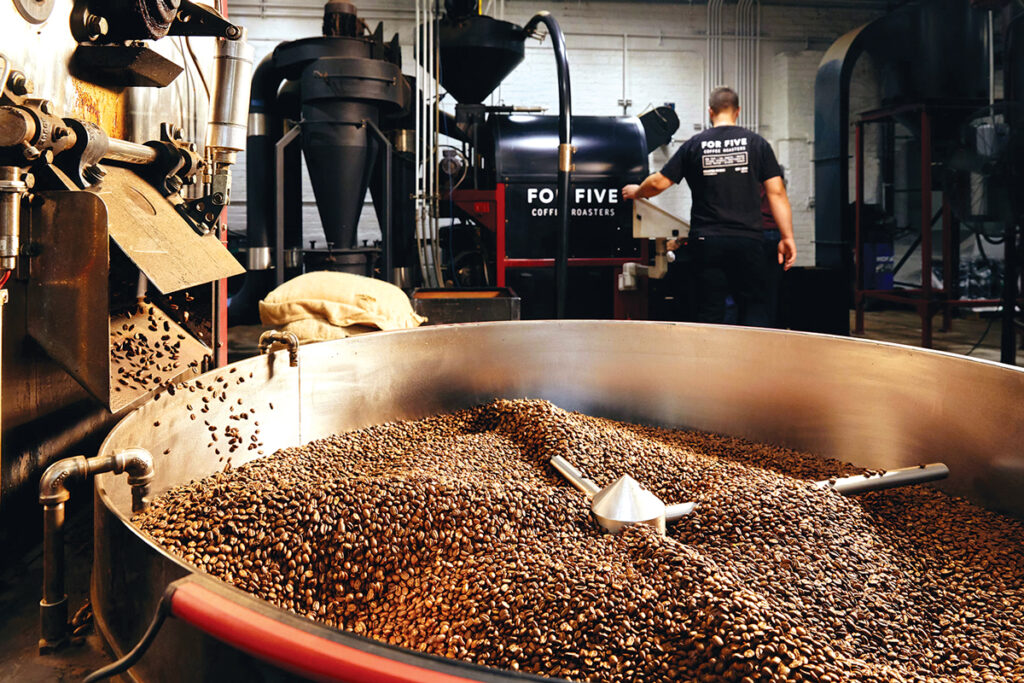 For Five Coffee Roasters Roasting Facility