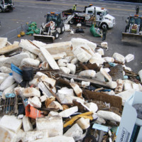 Port Authority Responds Quickly to Dumping Issues On LaGuardia Shoreline New York Airport HUGE DEBRIS PILE FROM SHORE Metropolitan Airport News