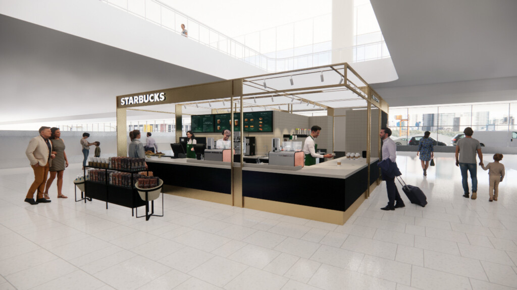 Hudson Expands Food & Beverage Portfolio With Starbucks