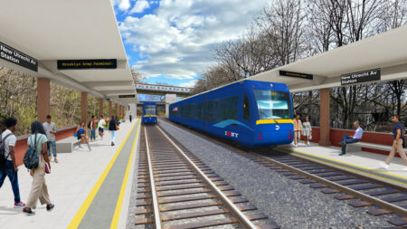 Jacobs to Implement NYC’s Transformative Interborough Express Light Rail Project Interborough Express Light Rail Project (Rendering courtesy of MTA)