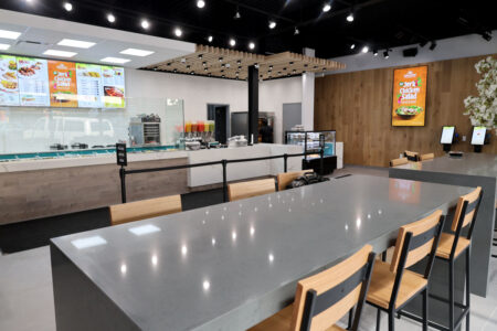 Golden Krust Restaurant Interior