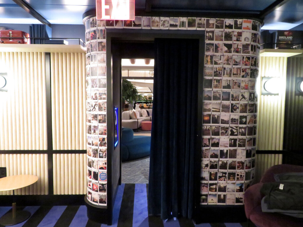 Chase Announces the Opening of Chase Sapphire Lounge by The Club at LaGuardia Airport’s Terminal B New York Airport Interior of Arcade looking out through photo booth Metropolitan Airport News