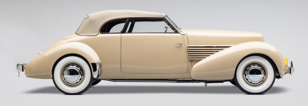 Perfectly Preserved Cord Perpetuates Earhart Legacy New York Airport JBS 1937 Cord 812 002 Metropolitan Airport News