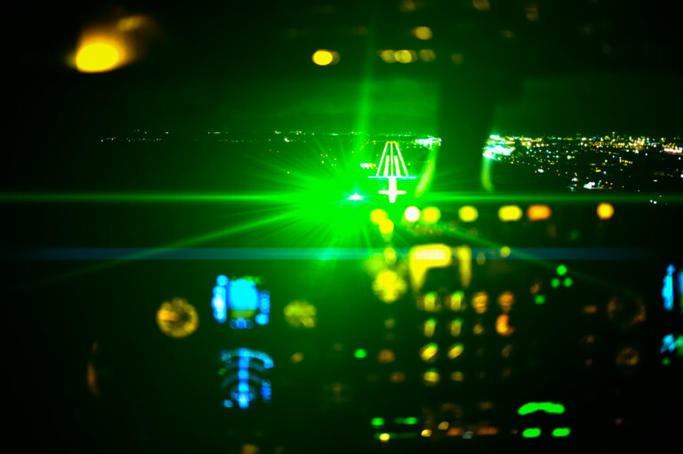 Laser Strikes Directed Towards Airliners Increase at Alarming Rate JFK Airport Laser Attack