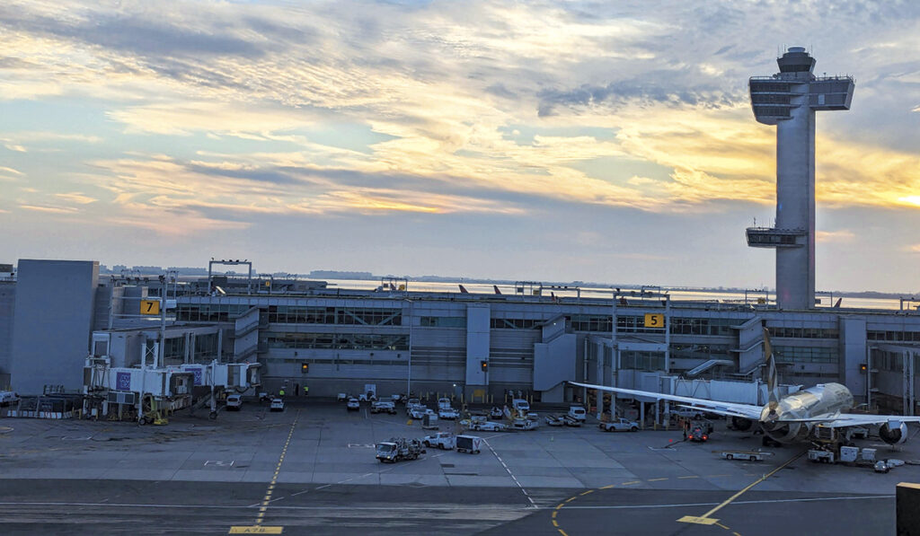 JFK Airport Sunset