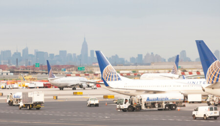 New York JFK Airport Trucks