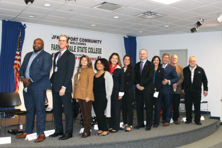 The JFK Airport Chamber of Commerce Hosts Panel Discussion for Farmingdale College Aviation Program Students