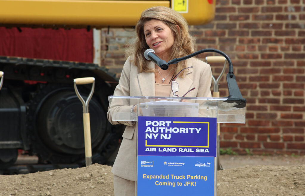 JFK Expanded Truck Parking Teresa Rizzuto JFK International General Manager Metropolitan Airport News