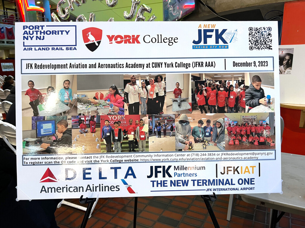 JFK Redevelopment STEM Program at York College Metropolitan Airport News