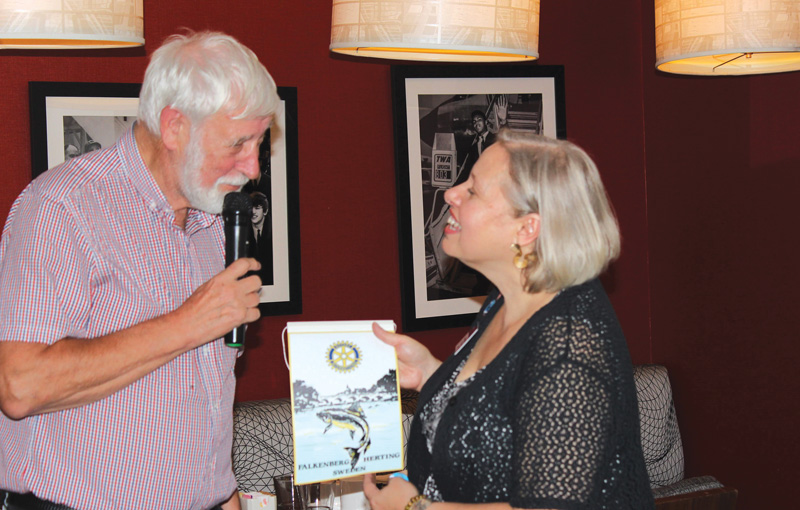 The JFK Rotary Hosts Fellow Rotarians From Sweden and PALS