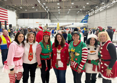 JFK Rotary Jetblue Holiday Party Metropolitan Airport News