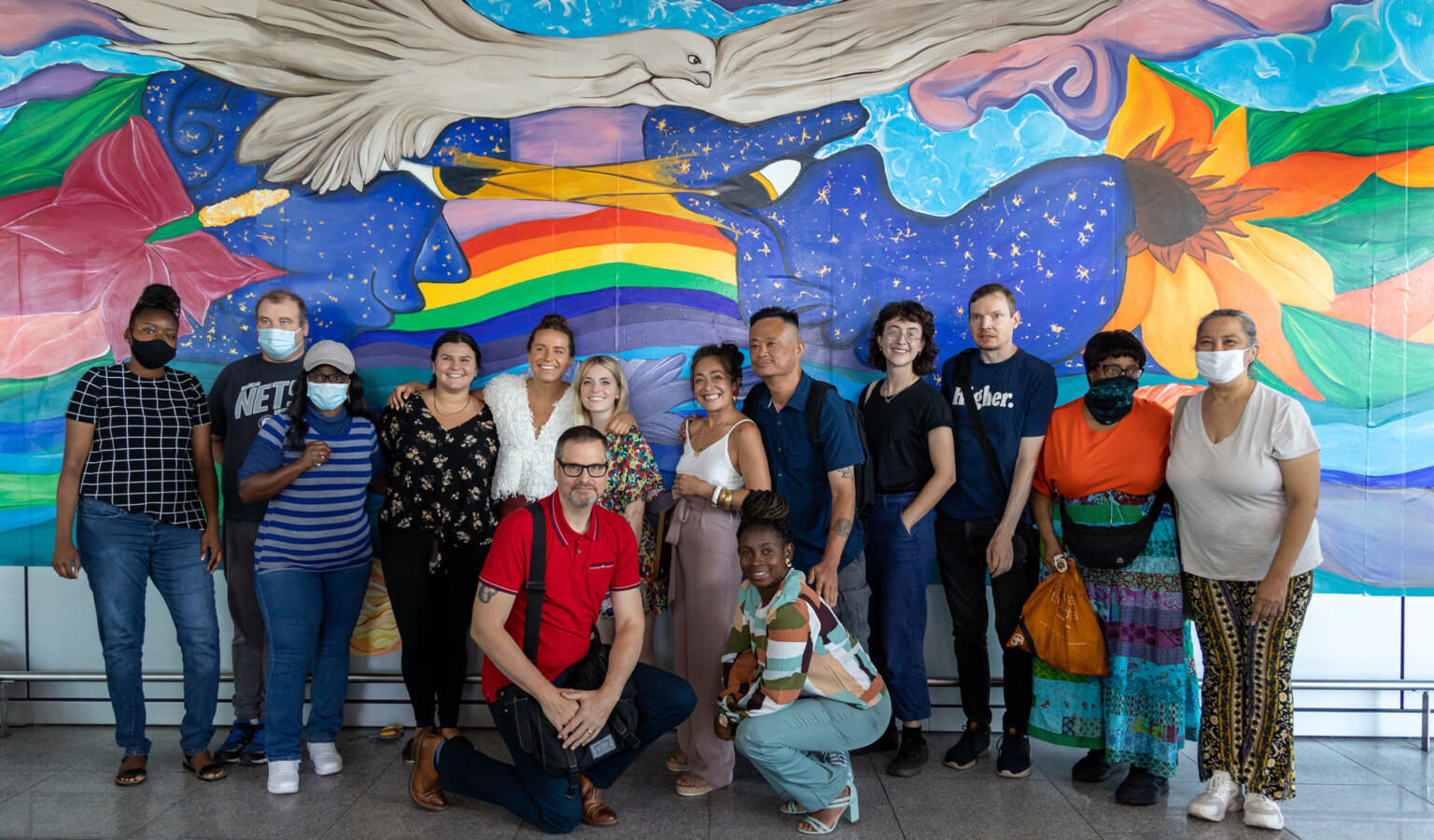 JFK T4 Mental Health Mural - 1