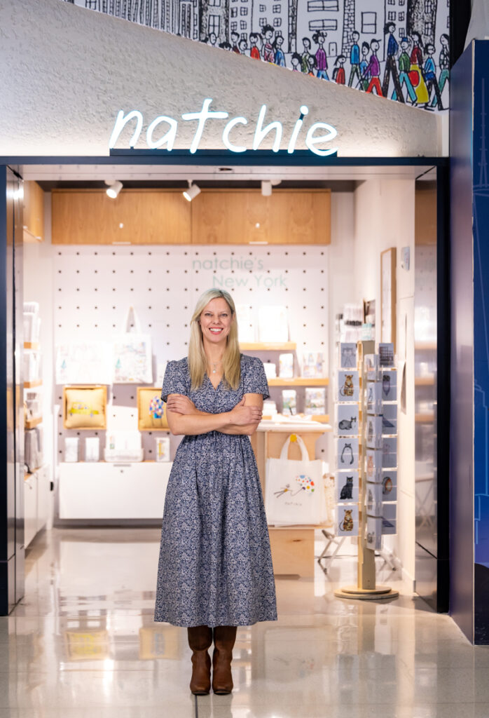 Small Business Retail Accelerator at JFK's T8 Creates Economic Opportunities for Local Entrepreneurs in Airport Concessions Programs New York Airport Nadia Ackerman, Owner, natchie