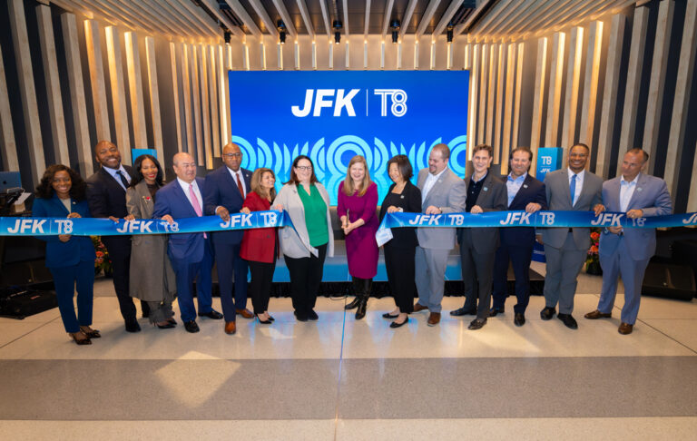 Terminal 8 at JFK Airport Celebrates a $125 million Commercial Transformation JFK T8 Ribbon Cutting Ceremony