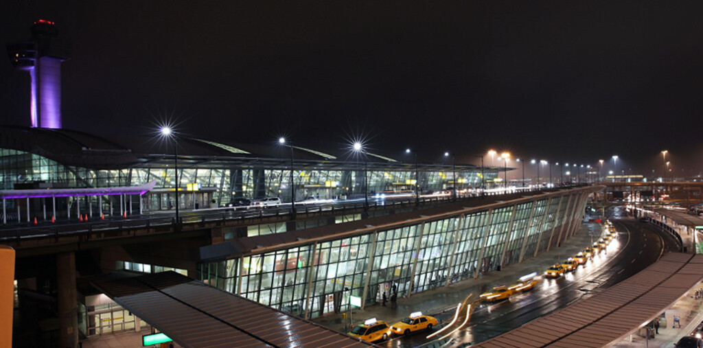 JFK Terminal4 Nightshot Metropolitan Airport News