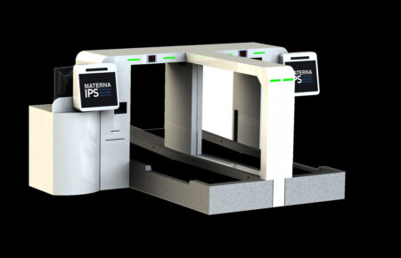 JFK Terminal 6 passengers will use the new Materna hybrid self-service bag drop machines when the terminal opens in 2026. Terminal 6 will deploy the Materna system throughout its check-in area as a replacement for traditional check-in positions. The biometric-enabled equipment will allow airline passengers to self-verify their identification, drop their bags on the belt and go in less than 30 seconds.