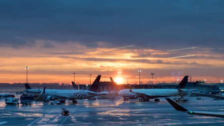 WINGS at JFK Officially Launches to Empower Women and Inspire the Next Generation of Stars JFK Airport at Sunset