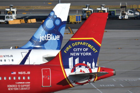A Standout Livery – JetBlue’s ‘Blue Bravest’