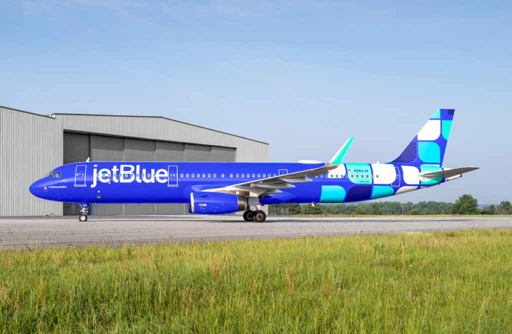 JetBlue Introduces Its Boldest, Bluest Plane – Ever – With Livery Refresh Reflecting Its Role as Industry Disruptor