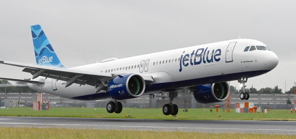 JetBlue “Welkoms” Amsterdam Service with Flights from New York JetBlue London Heathrow Arrival Landing