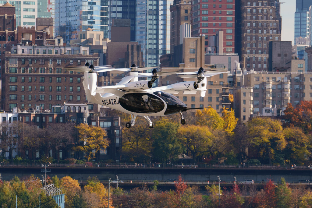Joby Flies Quiet Electric Air Taxi in New York City