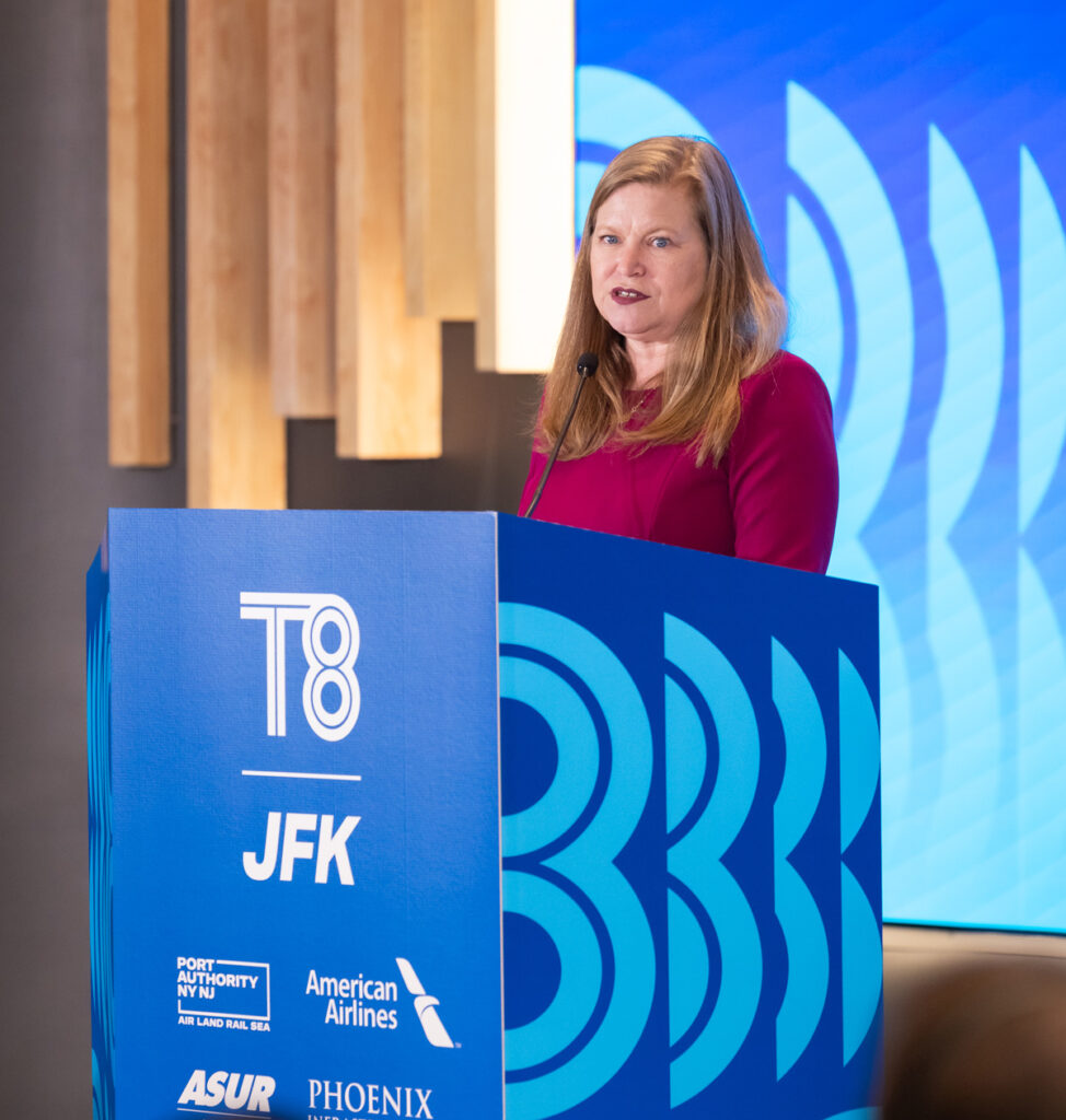 Kathryn Garcia T8 at JFK Ribbon Cutting Metropolitan Airport News