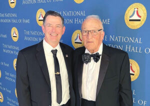 Hon. John Goglia, Enshrined In the 2025 National Aviation Hall of Fame Ken MacTiernan & John Goglia