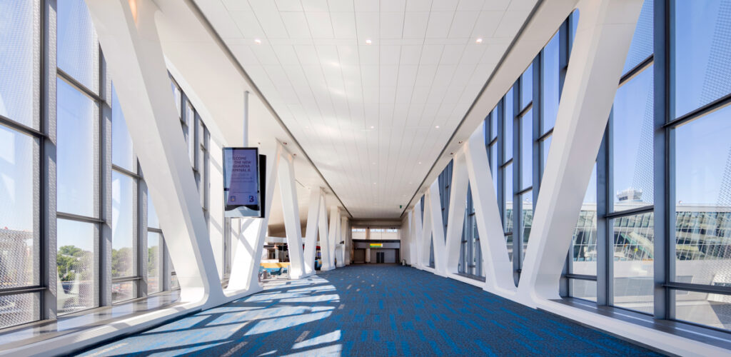 LaGuardia Terminal B Achieves LEED Gold Certification New York Airport LGA Terminal B