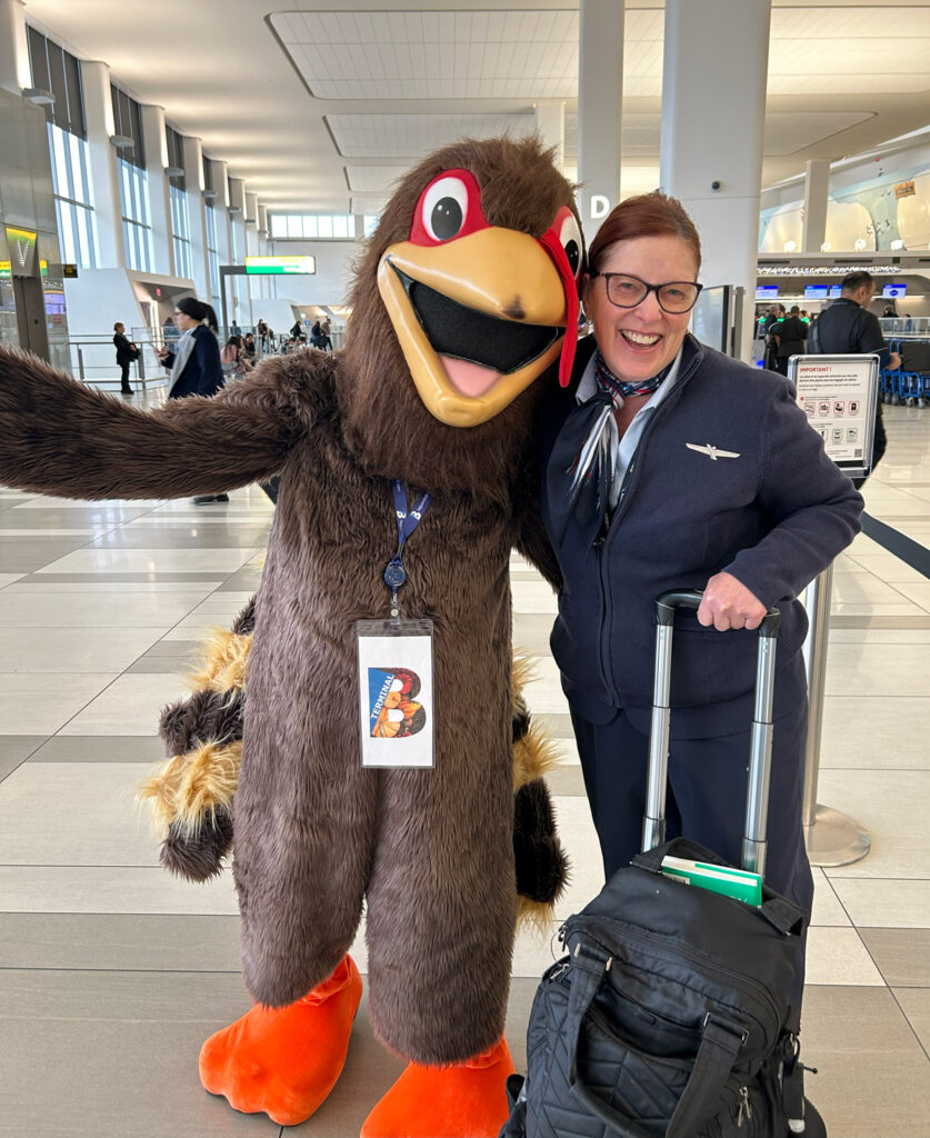 The LGA Terminal B Turkey Greets Guests Traveling for the Holiday New York Airport LGA Terminal B Turkey 4 Metropolitan Airport News