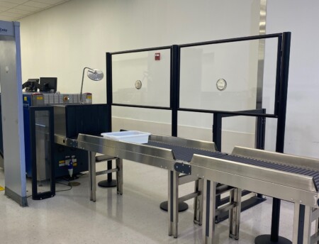 TSA Is Installing Acrylic Barriers at LaGuardia Airport to Help Protect Against Coronavirus TSA is installing acrylic barriers at LaGuardia Airport to help protect passengers and workforce from coronavirus