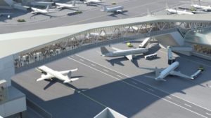 LaGuardia Gateway Partners Begins Lease and Redevelopment of LaGuardia Airport's Central Terminal B New York Airport LGA bridge detail view 1024x576 Metropolitan Airport News