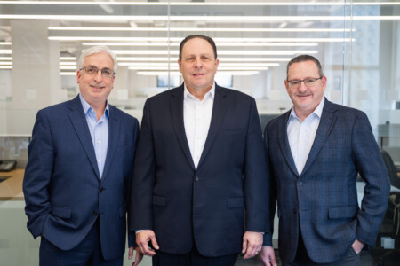 (L.-R.): Steven Hammer, PE, LEED AP, Senior Principal; Bruce Lilker, PE, LEED AP, WELL AP, Executive Principal; David Tanenbaum, PE, LEED AP, Senior Principal.