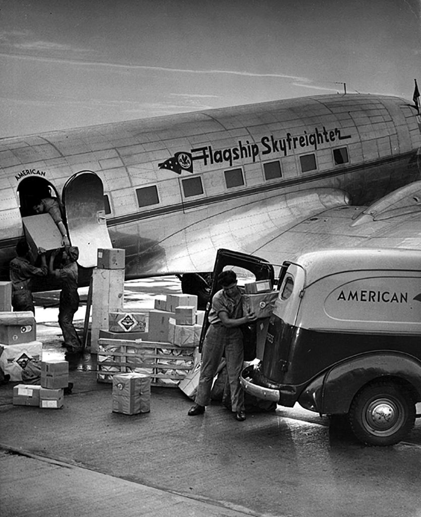 American Airlines Skyfreighter DC-3