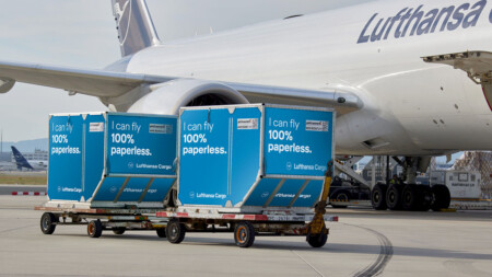 Lufthansa Cargo now only flies with electronic air waybills