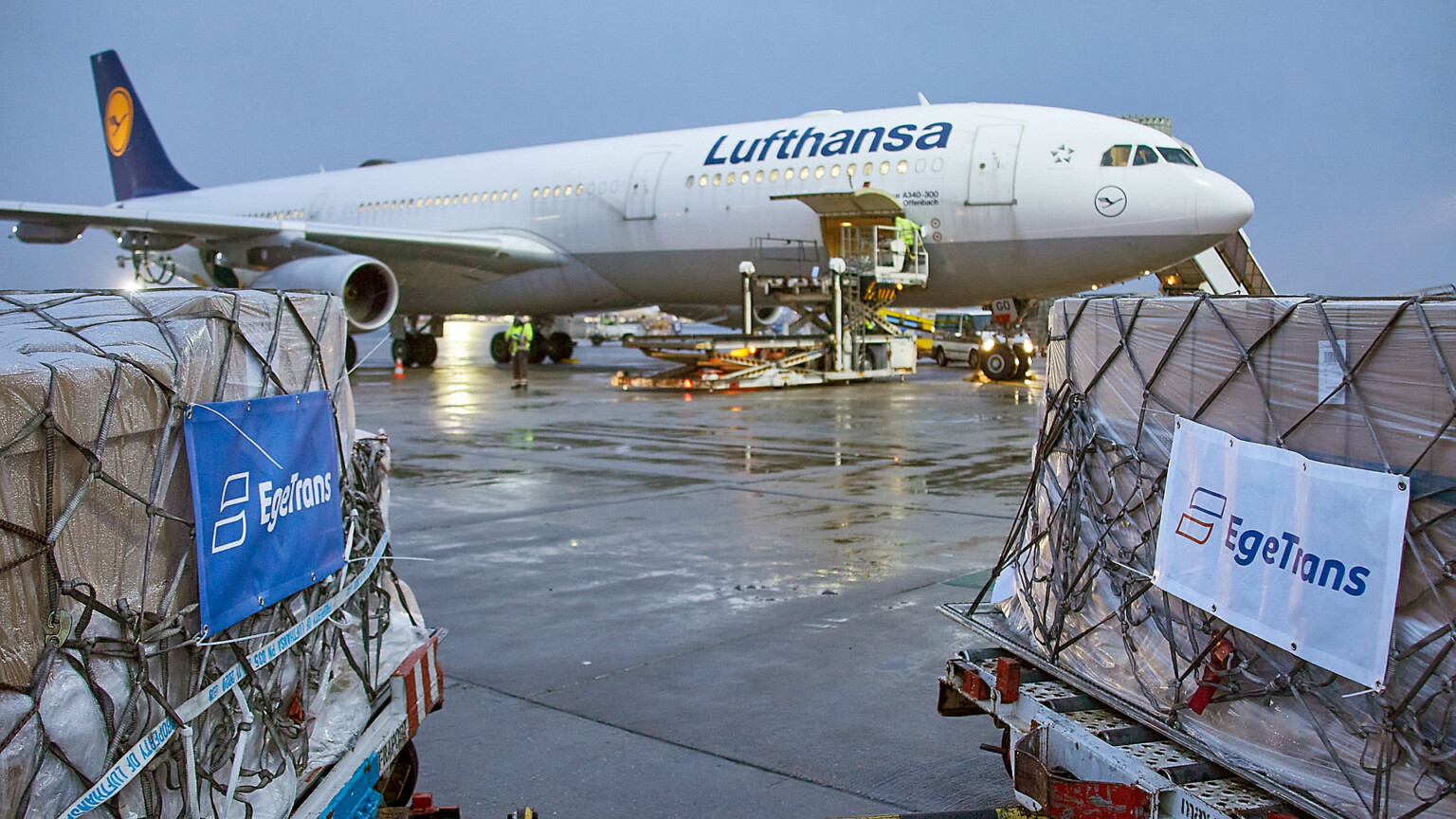 Lufthansa Cargo operates over 100 cargo flights for EgeTrans