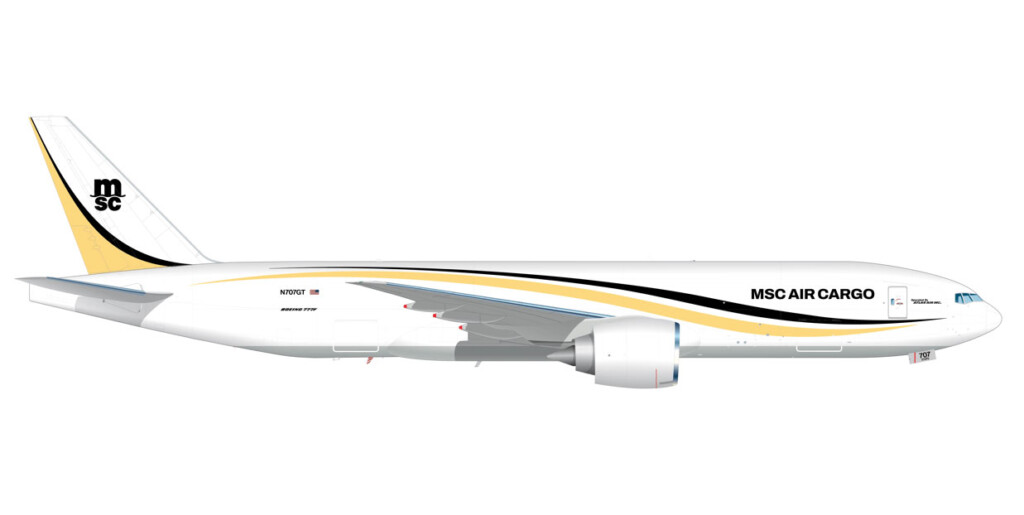 MSC Air Cargo Aircraft Metropolitan Airport News