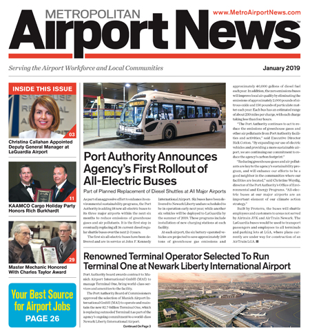 Metropolitan Airport News - January 2019