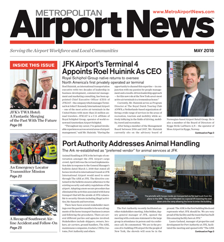 Metropolitan Airport News - May 2018