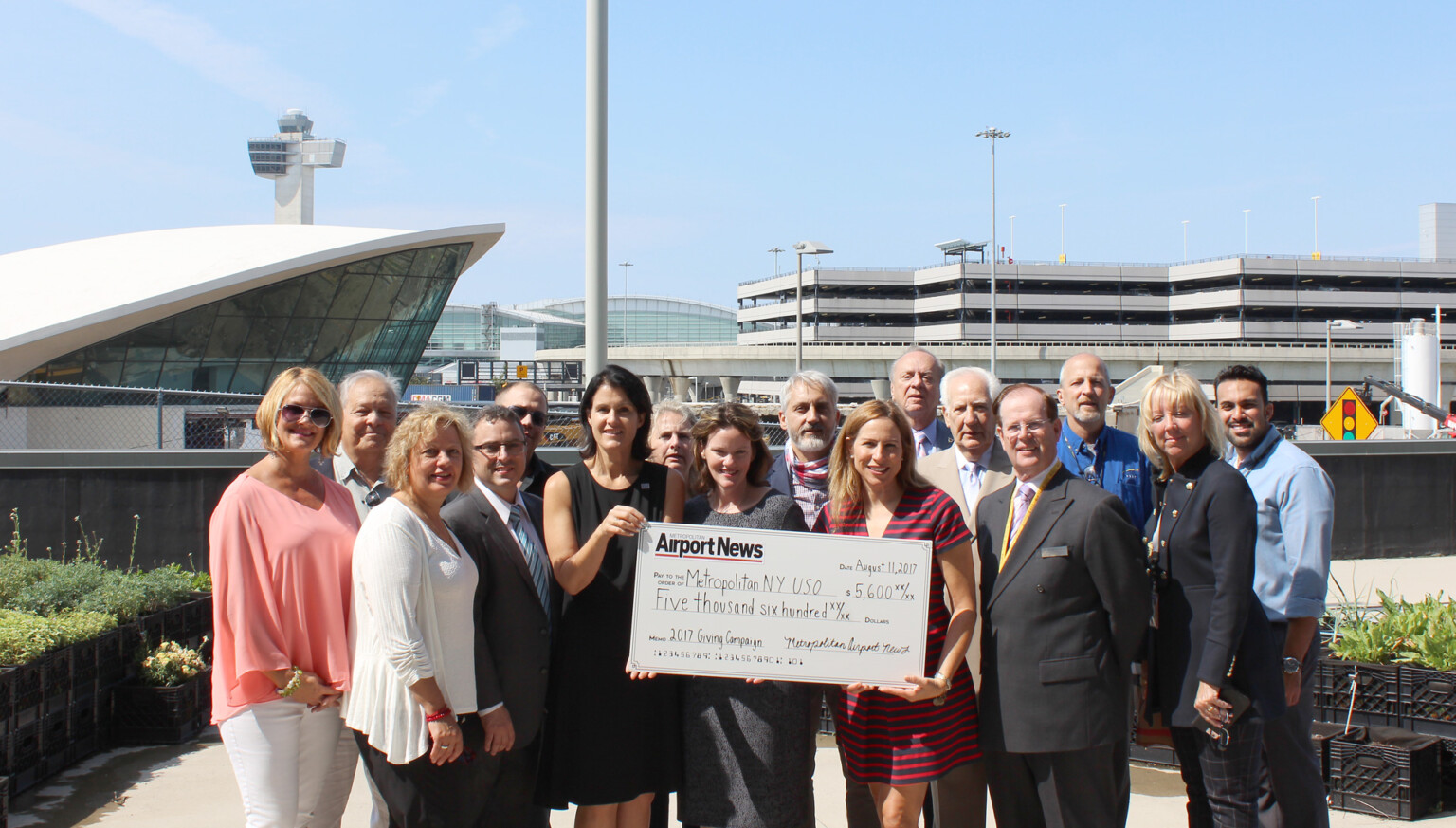 Metropolitan Airport News Hosts Breakfast at JetBlue Farm Metropolitan Airport News Charitable Giving Campaign