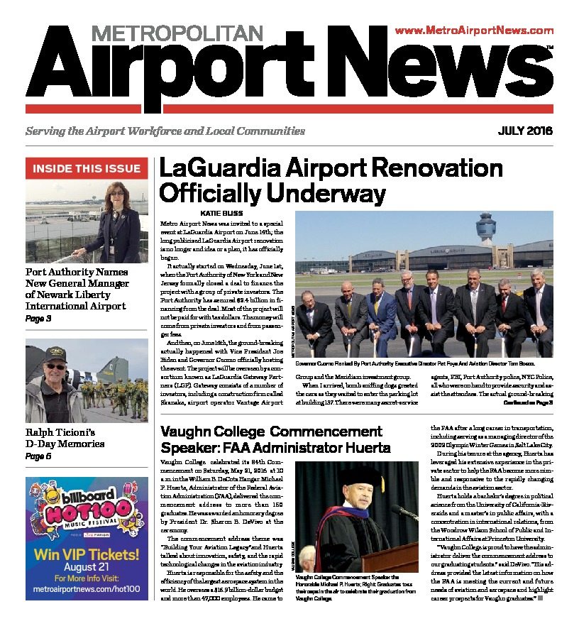 Metropolitan Airport News - July 2016