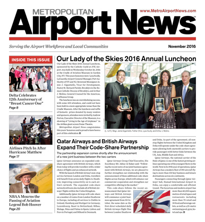 Metropolitan Airport News - November 2016