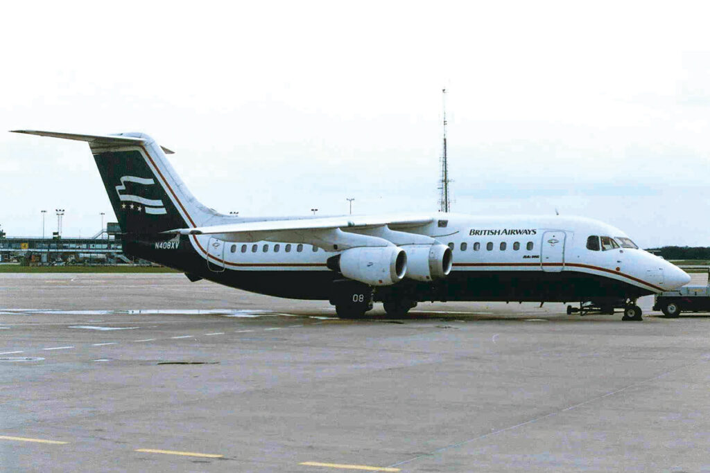 Capital Connections With Presidential Airways New York Airport Presidential Airways British Aerospace BAe-146-200
