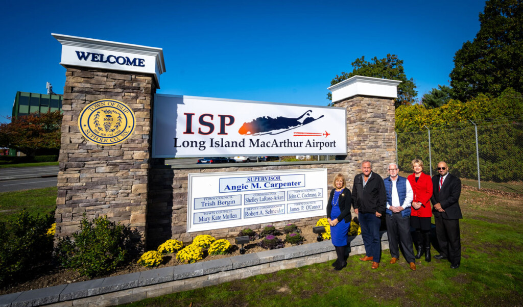New Signage Unveiled at Long Island MacArthur Airport