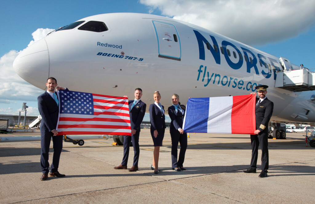 Norse Atlantic Airways announces first flight from Paris to New York, JFK with daily service.