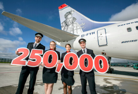 Norwegian Soars to 250,000 Passengers On Flights from Dublin Airport to the USA Norwegian New York Metropolitan Airport News