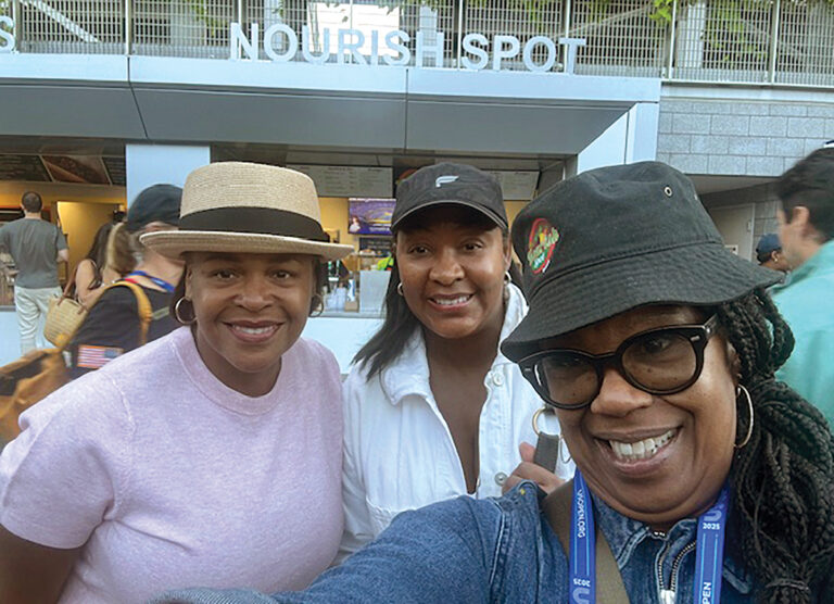 The Nourish Spot (L.-R.): Scheron Brown, Paulette Forte, and Dawn Kelly.