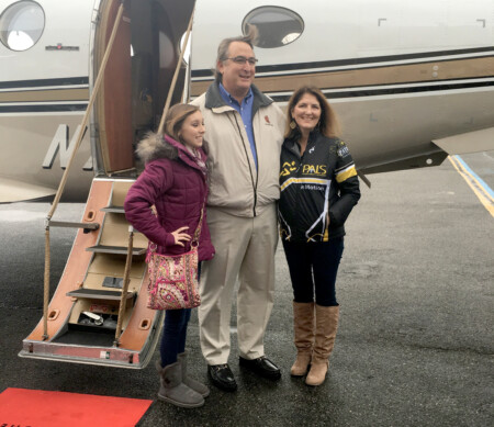 A Christmas Wish Granted to a Brave Young Lady Patient Airlift Services PALS